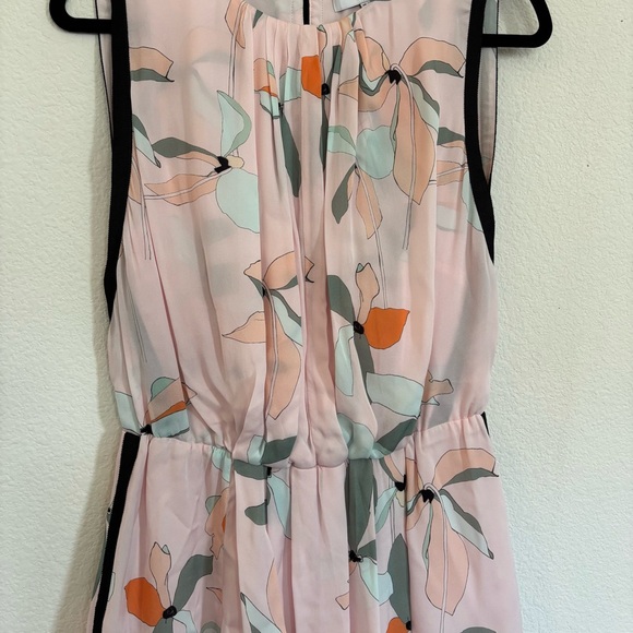 REISS Jacqueline Leaf Print Mini Dress - Picture 6 of 11